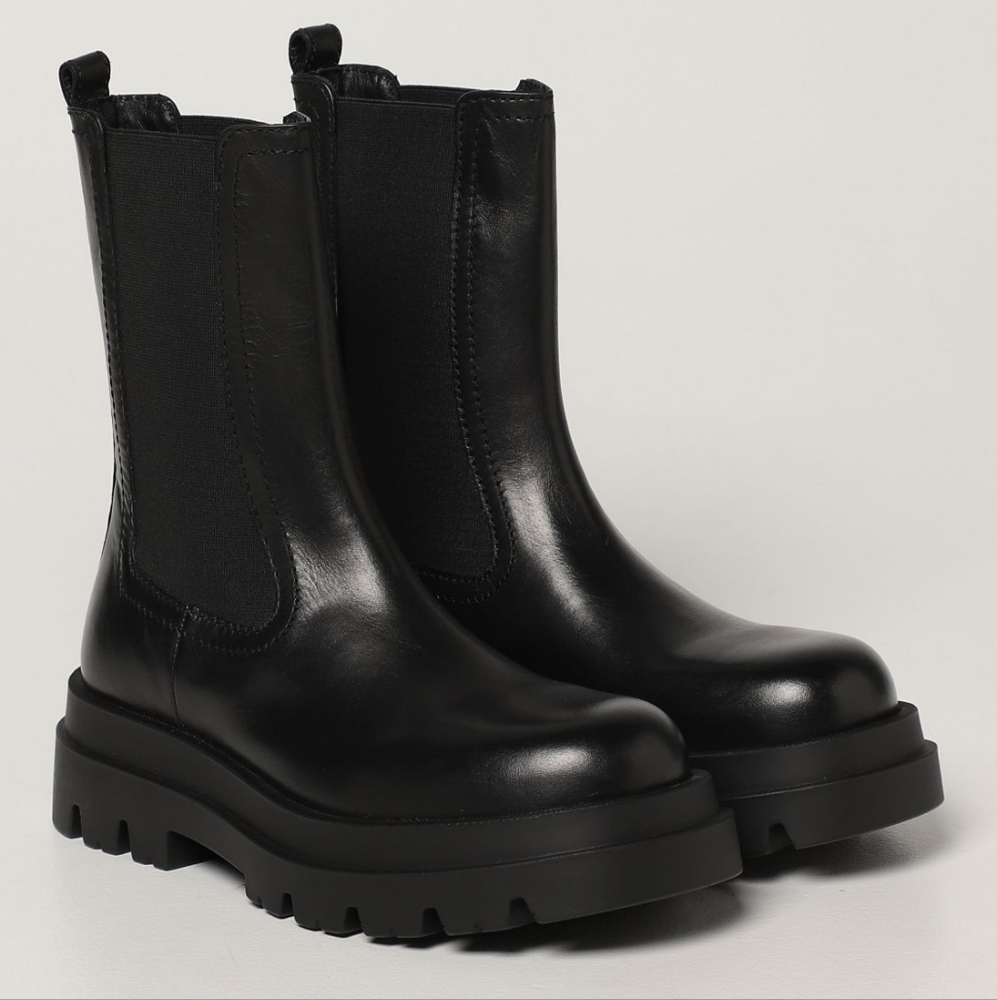 🇮🇹 NEW Twinset Platform Anfibio Chelsea Boots 38.5 7.5 - Picture 2 of 6